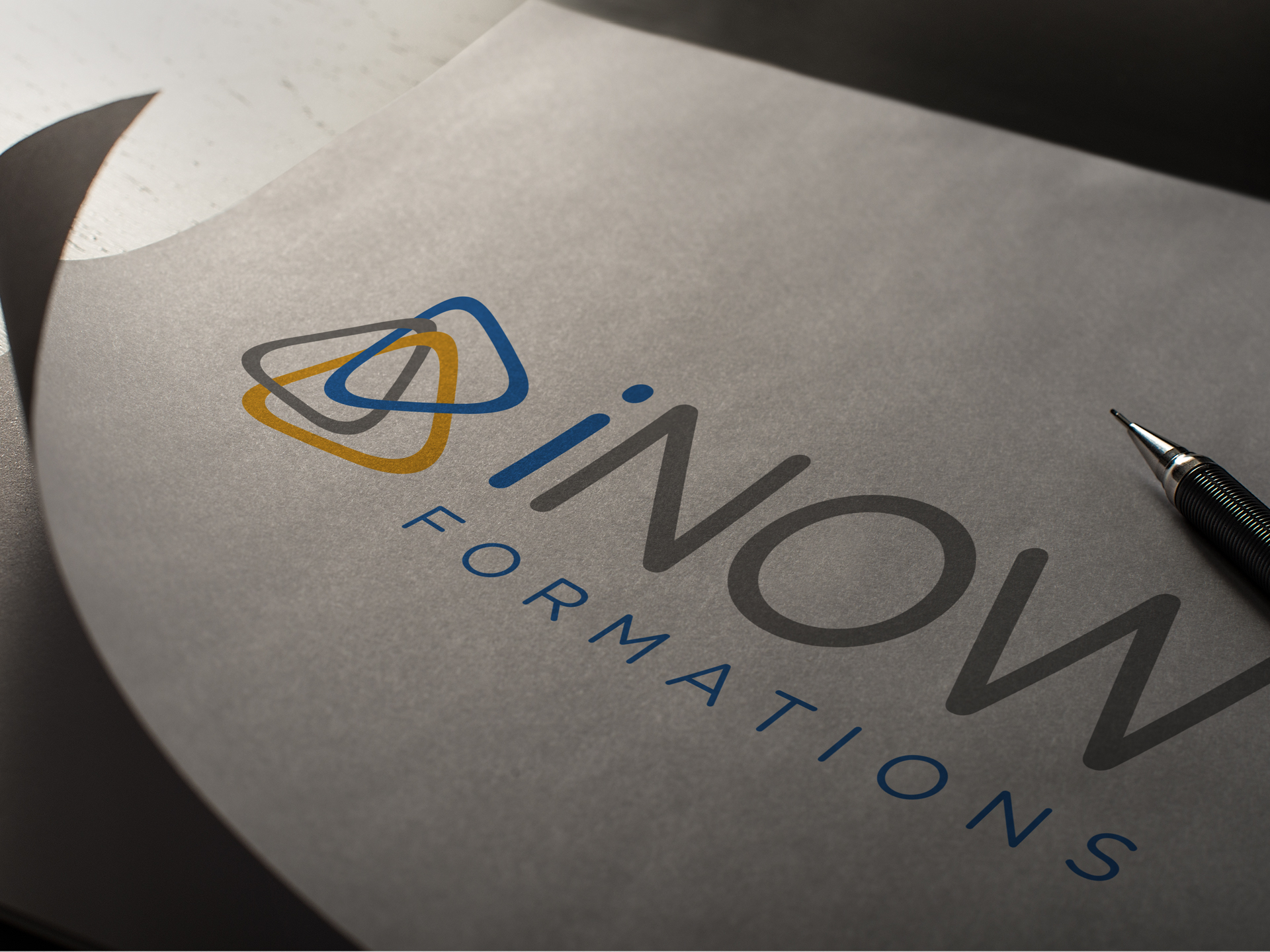 Inow formations, new logotype by Vanessa Mathias