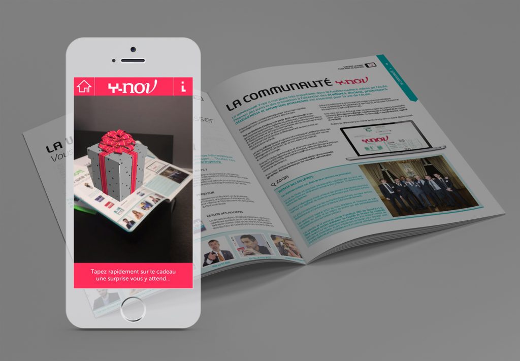 Virtual Reality, Ingésup brochure